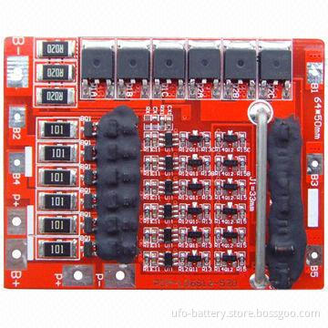 PCM/BMS, Apply for 7S-12S Lithium Polymer/LiFePO4 Battery Pack with Balance Function